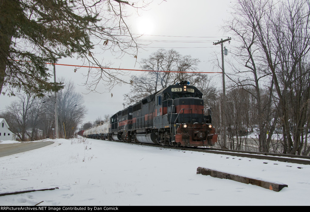 MEC 351 Leads SAPPI-4 at Rt. 201 in Fairfield